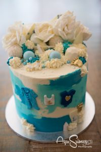 baby boy baby shower cake by sweet zee creation, canberra